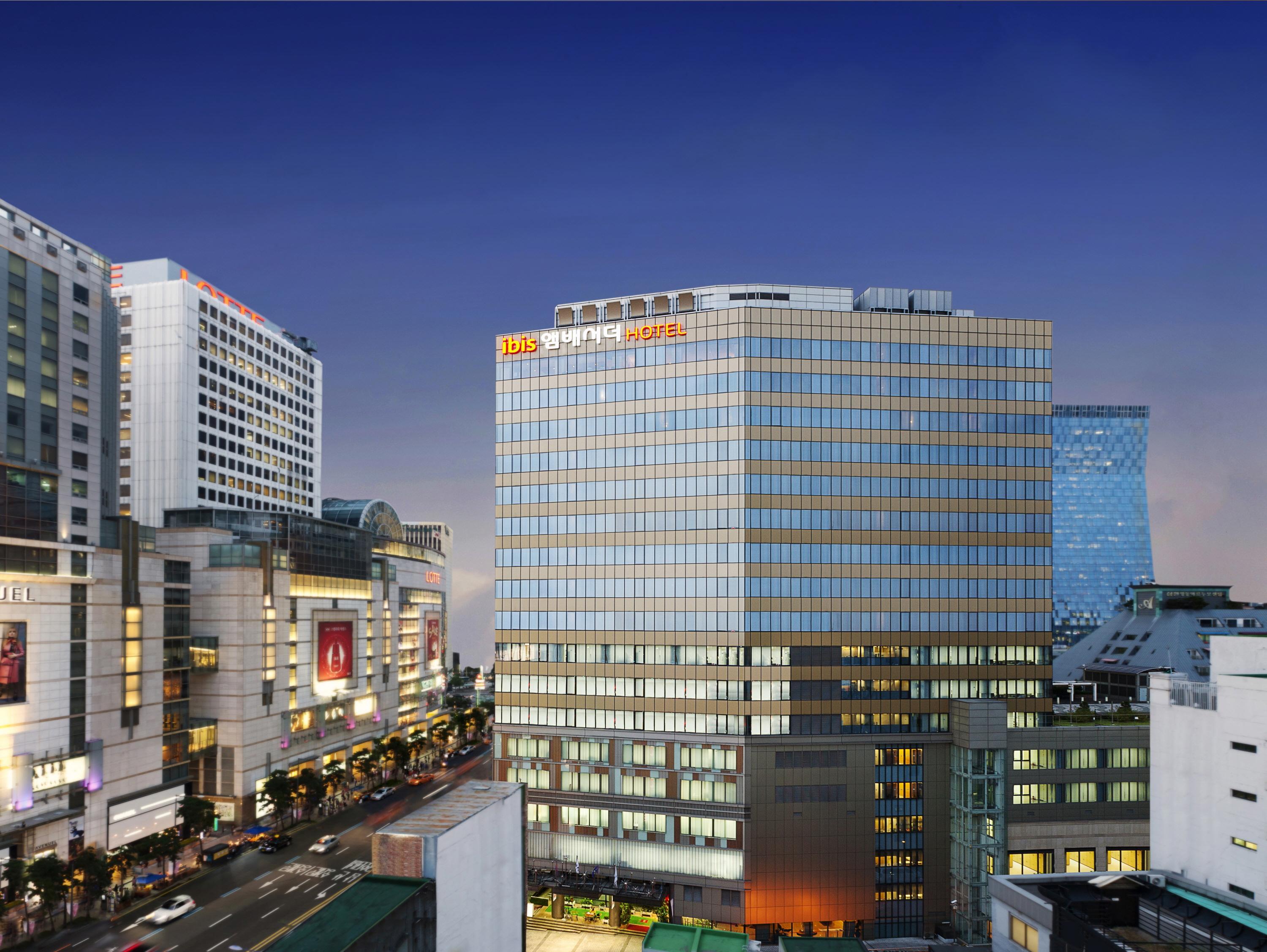 Ibis Ambassador Myeongdong Hotel Seul Exterior foto